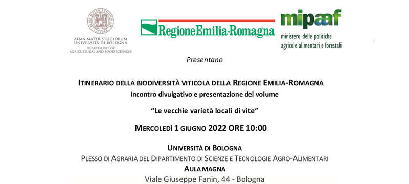 Seminario biodiversità viticola Emilia - Romagna