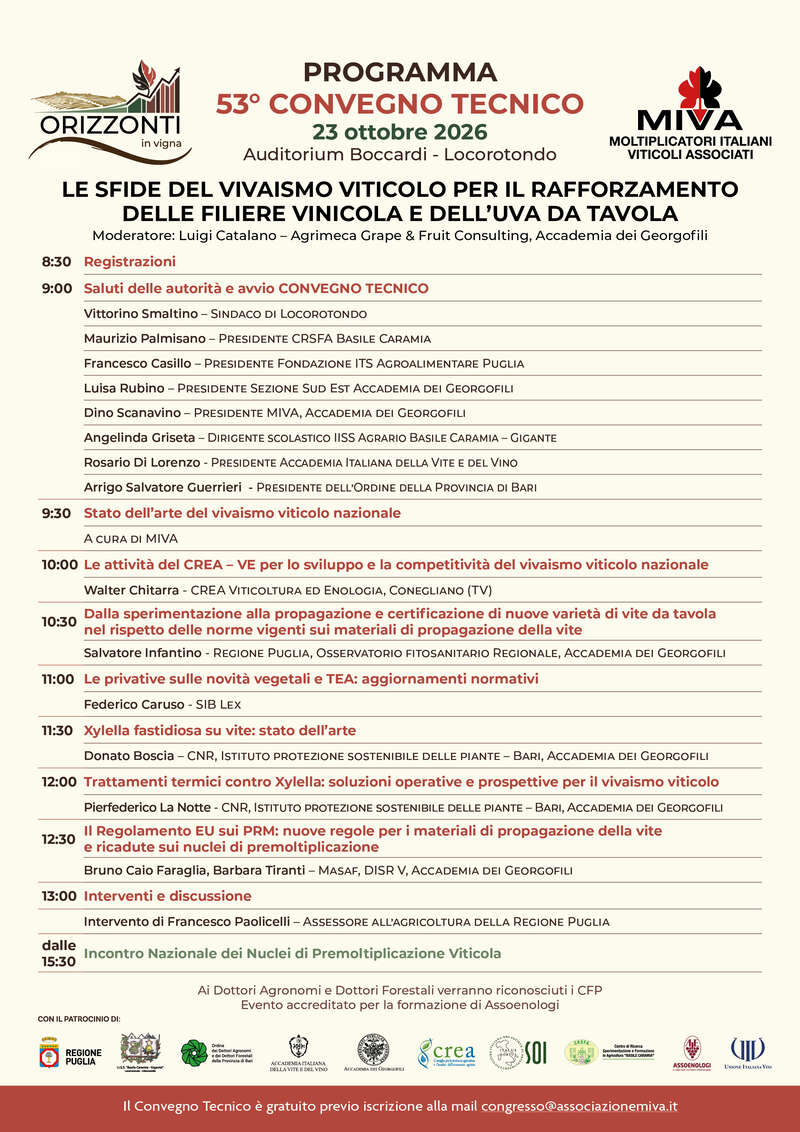MIVA 53 convegno tecnico 2026 web